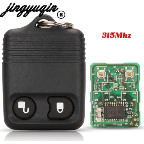 Jingyuqin Original Factory Smart Remote Car Key 315MHz 2 Buttons Fob For Ford Transit MK6 Connect Explorer Mercury 2000-2006