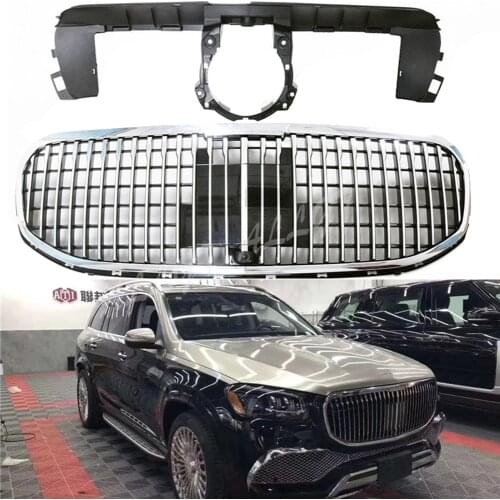 Car Front Racing Upper Grille Facelift Bumper Grill For Mercedes Benz X167 GLS-Class 2020
