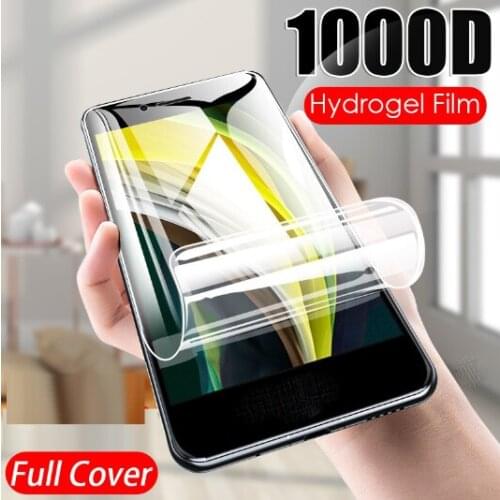 Full Cover Hydrogel Film For iPhone 8 7 6 6S Plus 5 5S SE 2020 Screen Protector On iPhone 11 Pro XS Max X XR Protective Film