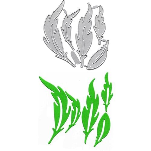 Leaves Clear Stamps And Dies 2021 Card Making Album Decor Stencils For DIY Scrapbooking Embossing Folder Paper Craft Cutting Die