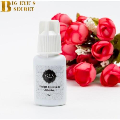 Big eyes secret Top quality 5ml/10ml lash fast dry gule for eyelash extension 1-2 seconds drying one bottle