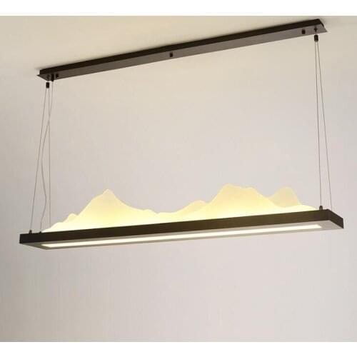 Modern simple iceberg chandelier creative personality landscape chandelier designer living room lighting hotel office chandelier