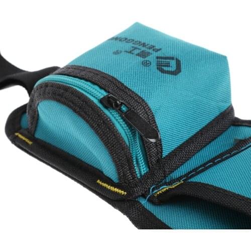 Multi-Pockets Waist Utility Belt Organizer Bag Tool Slot Screwdriver Carry Case