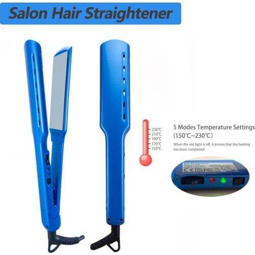 Hair Straightener Flat Irons Five-Gear Temperature Adjustment Hair Straight Curling Iron Hair Curler Tools For Women Hair