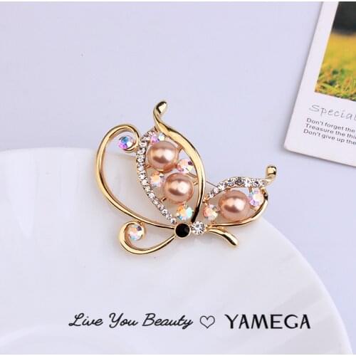 YAMEGA Butterfly Brooches For Clothes