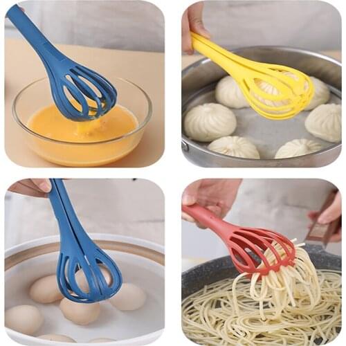 1PC Household Kitchen Manual Egg Beater Whisk Gadgets Hand Food Clip For Home Accessories Salad Stirring Stick Cream Tool