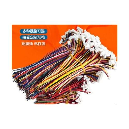 100pcs 1.25 1.5 2.0 2.54 JST/ZH/PH/XH 1.25MM 1.5MM 2.0MM 2.54MM female plug connector with wire 2/3/4/5/6/7/8/P Pin