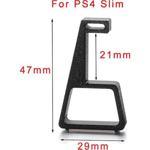 4 PCS/Set Flat-mounted Heighten Support Game Console Horizontal Holder Bracket Cooling Feet for PS4/SLIM/PRO Accessories