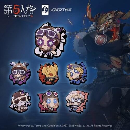 Game Identity V Fiona Gilman Friestess Bane Gamekeeper Murro Cosplay Acrylic Figure Keychain Bags Phone Pendant Keyring Toy Gift