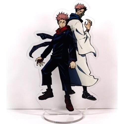 Jujutsu Kaisen Yuji Itadori Ryomen Sukuna couple GM acrylic stand figure model plate holder cake topper anime