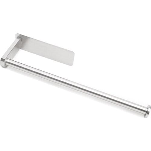 Kitchen Roll Paper Wall Mount Toilet Paper Holder Stainless Steel Bathroom Tissue Towel Rack Holders Long Style