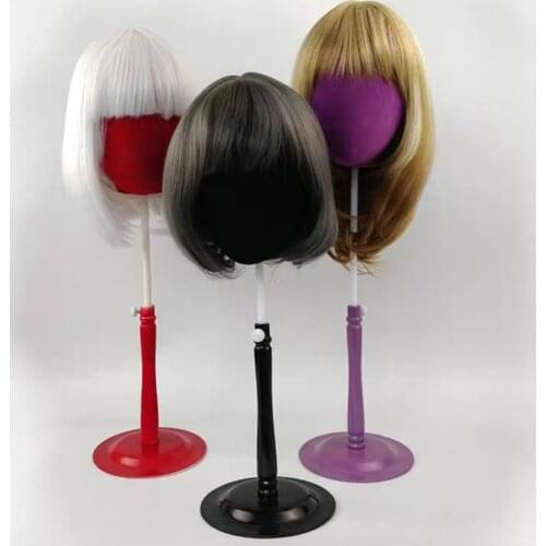 21'' Height Adjustable Wig Practice Mannequin Headset Display Manikin Rack
