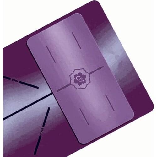 Mini PU Yoga Pad Eco-Friendly Non Slip Yoga Knee Pad Elbows Yoga Auxiliary Pad