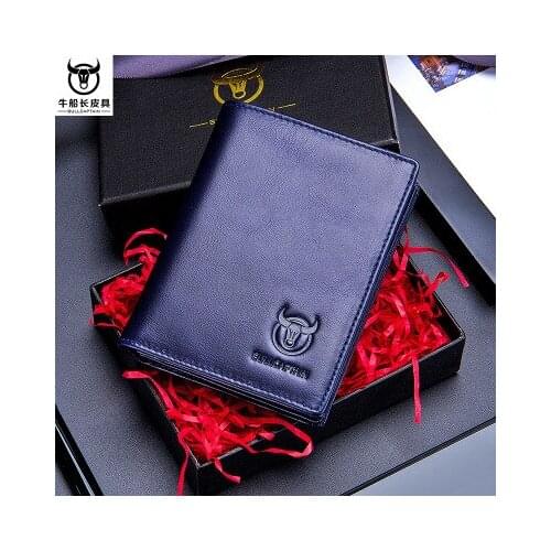 Mens Leather Wallet Short First Layer Cowhide Driving License Coin Purse Coin Purse Photo Bank Card Wallet Portefeuille homme