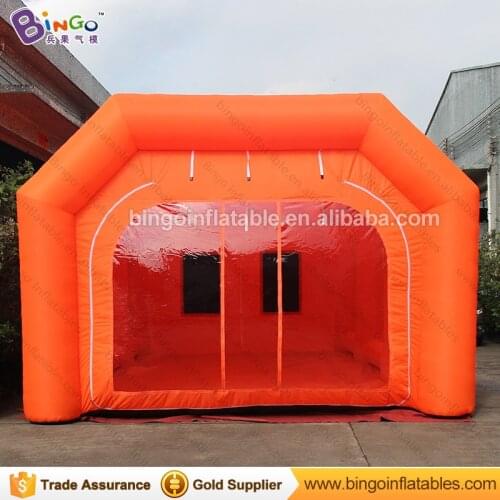 32.8ft x 16.4ft x 11.5ft inflatable automotive spray booth / air powder coating spray booth / spray booth car painting toy tent