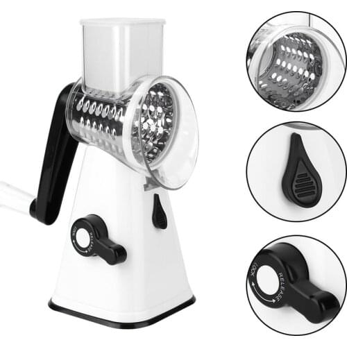 New Fruit Vegetable Cutter Manual Slicer Grater For Carrot Potato Stainless Steel Blades Kitchen Accessories Gadgets