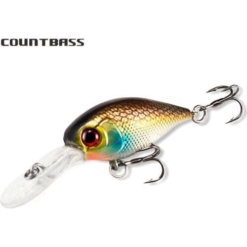 Crank Bait Plastic Hard Lures 37mm, Fishing Baits, Crankbaits, Wobblers, Freshwater Fish Lure