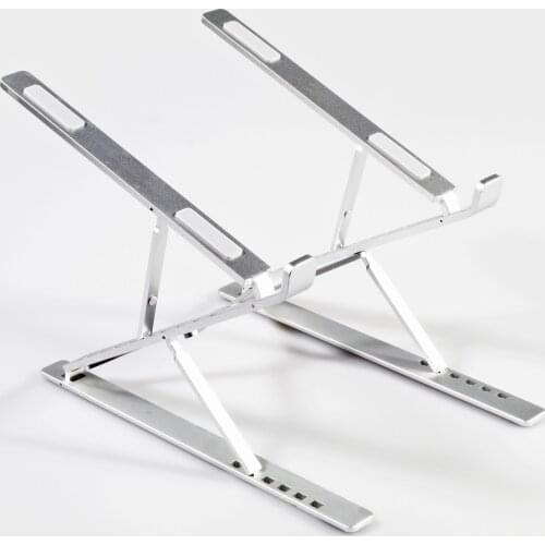 Portable Aluminum Laptop Stand Height Adjustable Cooling Holder Foldable Macbook Computer Bracket Dangling Radiator
