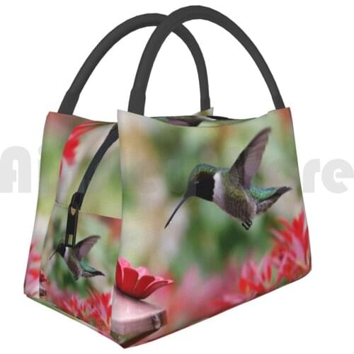 Cooler Lunch Bag Picnic Bag Living The Best Life.... 2465 Backtoschool Bestlife Hummingbird