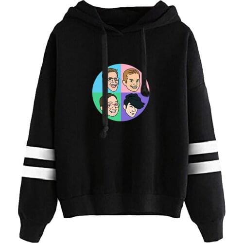 The Try Guys Hoodies Unisex Long Sleeve Fashion Streetwear Hooded Sweatshirts