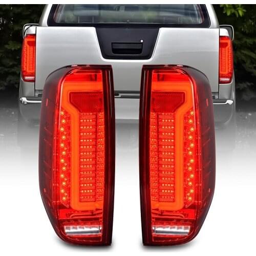 Navara D40 Exterior Rear Light Assembly Fit For Nissan Navara Frontier D40 Led Tail Lamp Lamps Brake Turn Signal Lights 2008-15