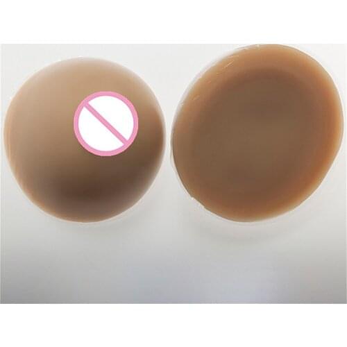1800g/pair Silicone Crossdresser Boobs Artificial Breast Form Cosplay Fake Breast False Boobs