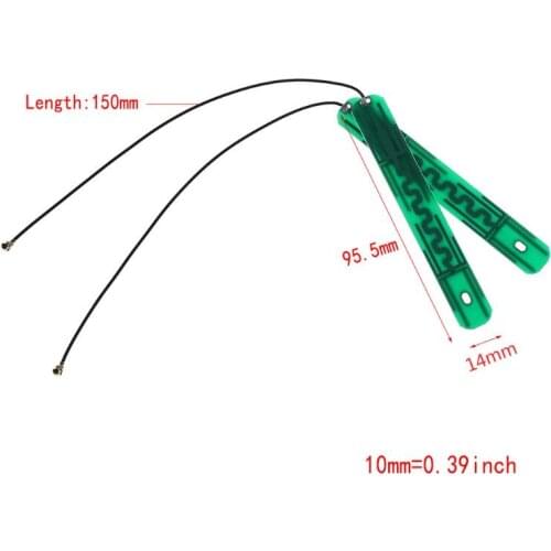 YYDS 2PCS Internal Antenna WIFI PCB 2.4G 5G Dual Band Aerial Singal Booster 8dbi for IPEX 1st Generation