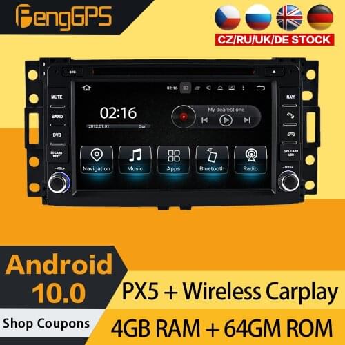 Android 10.0 CD DVD Player For Hummer H3 2006-2009 Radio Multimedia Touchscreen GPS Navigation Headunit Carplay Car Stereo 8core