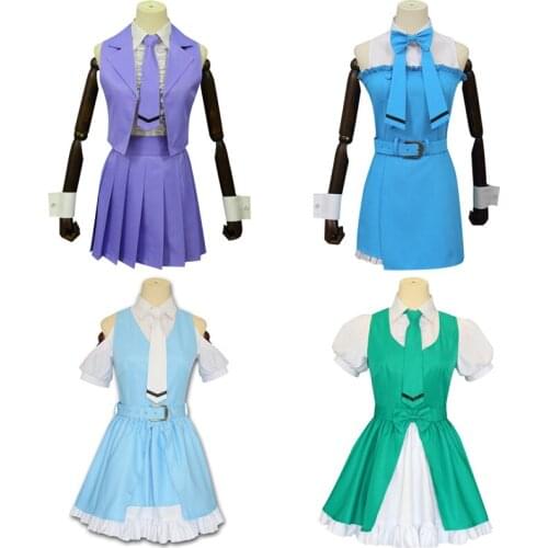 Anime If My Favorite Pop Idol Made It To The Budokan I Would Die Cosplay Costume Mizumori Yumeri Dress Uniform Women Girls