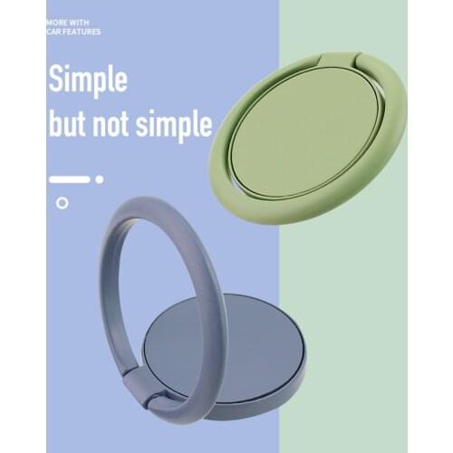 360 Degree Finger Ring Mobile Phone Smartphone Stand Holder Mount Support Accessories Round Phone Finger Stand Socket Holder