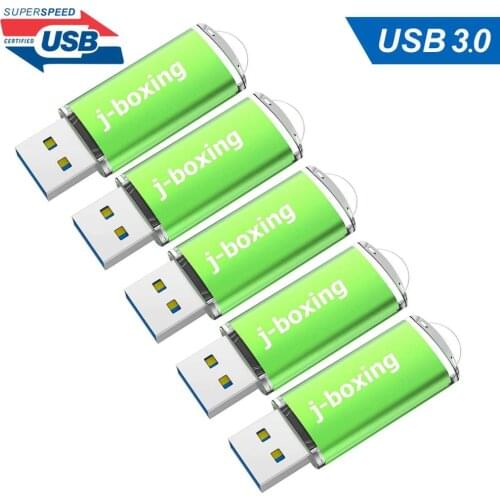 64GB Flash Drive 5 Pack USB 3.0 128GB Thumb Drive 32GB Memory Stick USB Drive Data Stick Jump Drive U Disk for Fold Data Storage