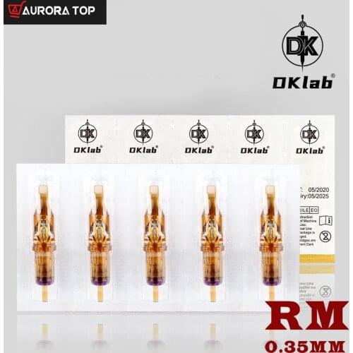 10pcs High Quality Dklab Tattoo Cartridge Needles 0.35mm Round Magnum 1205RM 1207RM 1209RM 1211 1213 1215 1217 1219 1221 1223RM