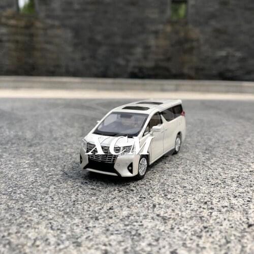 Diecast Car Model G.C.D. Alphard RHD 2018 (Silver) 1:64 + SMALL GIFT