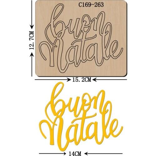 New Wooden die Scrapbooking C169-263 Cutting Dies Compatible with most die cutting