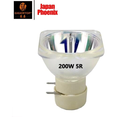 Gigertop 200W 5R Moving Head Light Bulb Janpan Phoenix Core MSD Spot High Power Beam Spot 5R Moving Head Light with Ballast