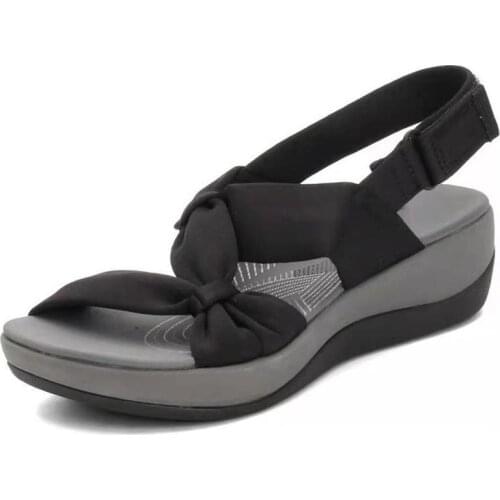 Rhinestone platform shoes women sandals footwear solid PU fashion casual sandals woman shoes sewing female flats