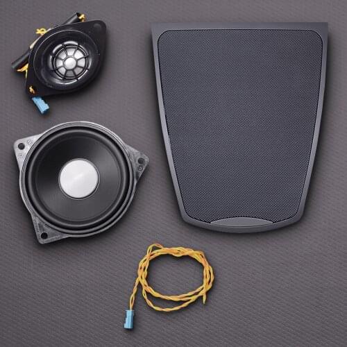 Center Console Speaker Refit For BMW 5 Series F10 F11 Original Dashboard Panel Shell Tweeter Audio Loudspeaker Speakers Cover