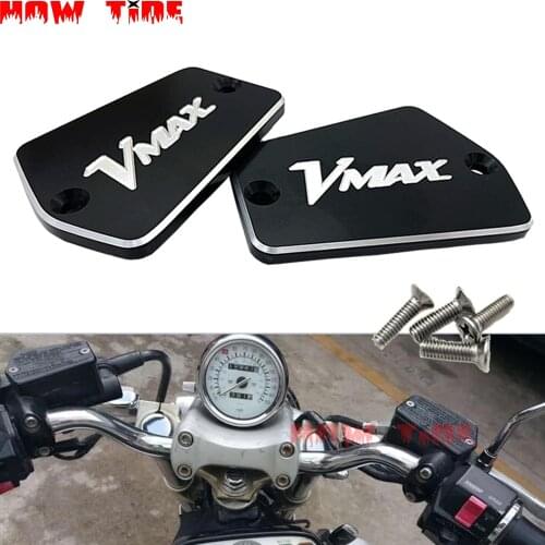 For Yamaha V Max Vmax 1200 Carbon 1985-2007 motorcycle parts Billet Fluid Reservoir Cap BLACK