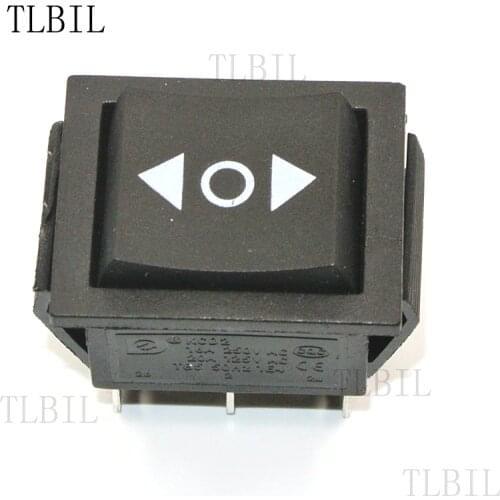 12V 6 Pin DPDT Power Window Momentary Rocker Switch AC 250V/10A 125V/15A Switch
