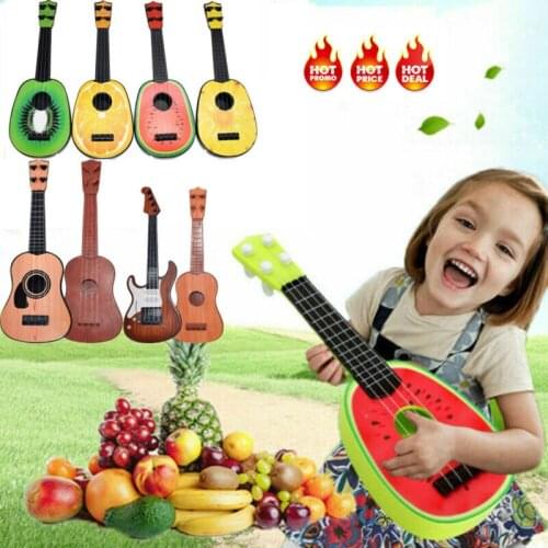 2020 Brand New Children Kids Fruit Ukulele Mini Guitar Musical Instrument Educational Toys