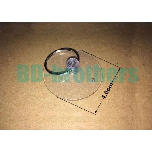 4.0cm Suction Cup + Key Ring Transparent Softgums Sucker Haptor Cupula Cups Opening Vacuum Chuck for Phone 6000Sets/lot