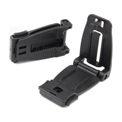 5pcs Plastic Hardware Webbing Connecting Clip Molle Tactical Backpack Strap Buckles Outdoor Camping Hike Travel Kits