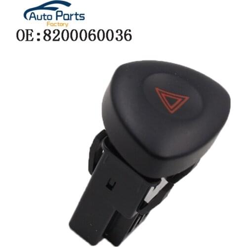 Hazard Lights Warning Switch For Renault Clio MK 2 II 2001-2006 OEM 8200060036
