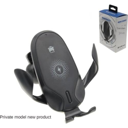 Automatic 15w Qi Car Wireless Charger for Iphone 12 11 Xs Xr Samsung S20 S10 Black Mobile Phone Holder for Car Wireless Charger