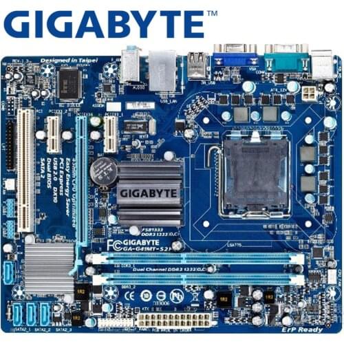 GIGABYTE GA-G41MT-S2P Desktop Motherboard G41 Socket LGA 775 For Core 2 DDR3 8G Micro ATX Original Used G41MT-S2P Mainboard
