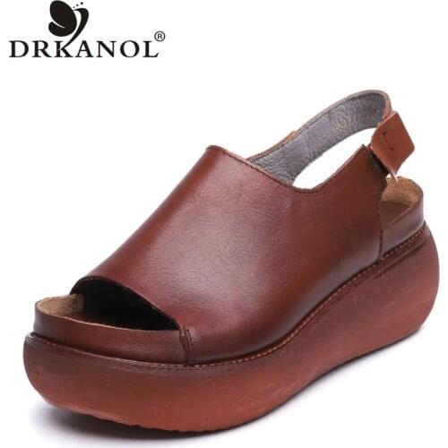 Женские туфли с открытым носом DRKANOL China At AliExpress