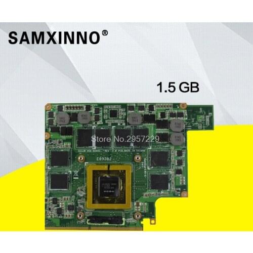 G73JW For Asus G53JW G73SW G53SW G53SX VX7 VX7S GTX460M GTX 460 N11E-GS-A1 1.5GB DDR5 MXMIII VGA Video Card Graphic card