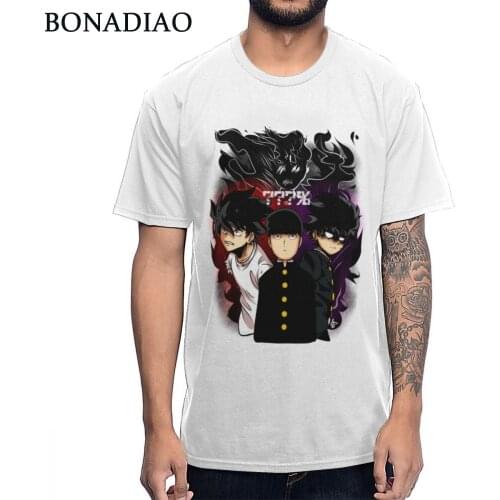Crewneck Hipster Mob Psycho 100 Feelings T Shirt Unisex Homme Tee Shirt S-6XL Japanese Anime T-shirt