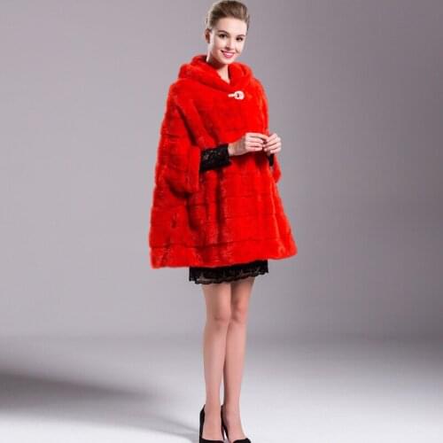 IFUR BIG SALE FREE SHIPPING RED new natural MINK fur long vest real MINK fur gilet winter high quality women real MINK fur coat