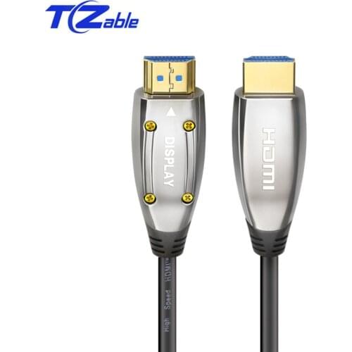 Optical Fiber 8K HDM 2.1 Cable 48G 120Hz Ultra-HD (UHD) Audio Video HDMI Cord For PS4 VRR HDR 4:4:4 Lossless Amplifier HDMI 2.0